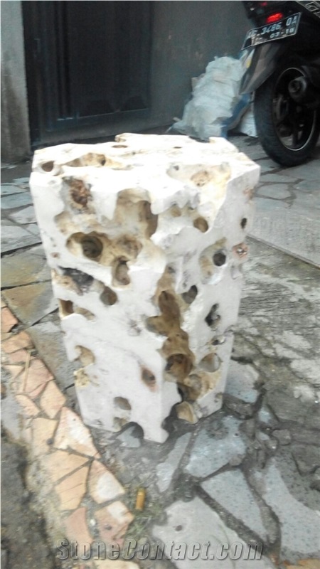 Abstract Natural Marble Arts Garden Ornaments
