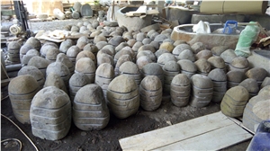 Natural Stone Garden Lantern Accesories