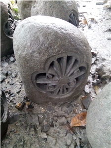 Natural Stone Garden Lantern Accesories