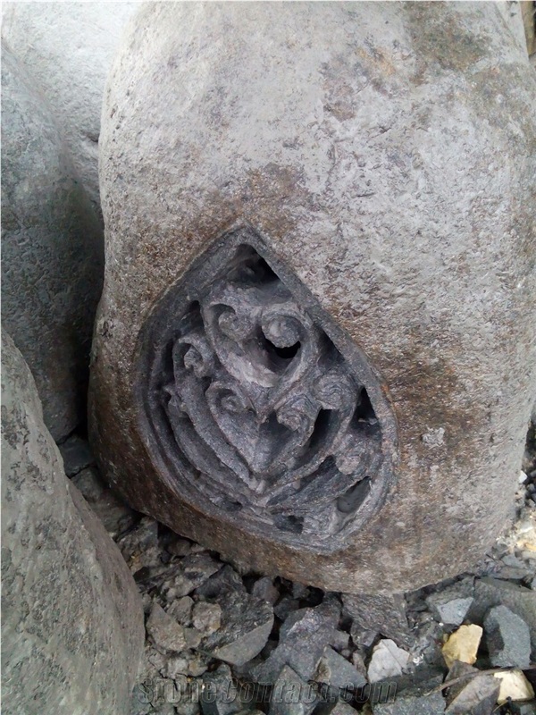 Natural Stone Garden Lantern Accesories