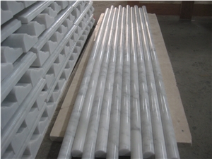 White Marble Molding Border Skirting