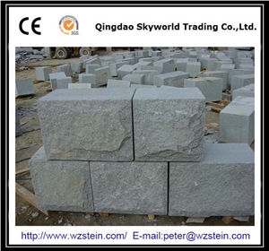 Grey Granite Mushroom Stone Wall Stone