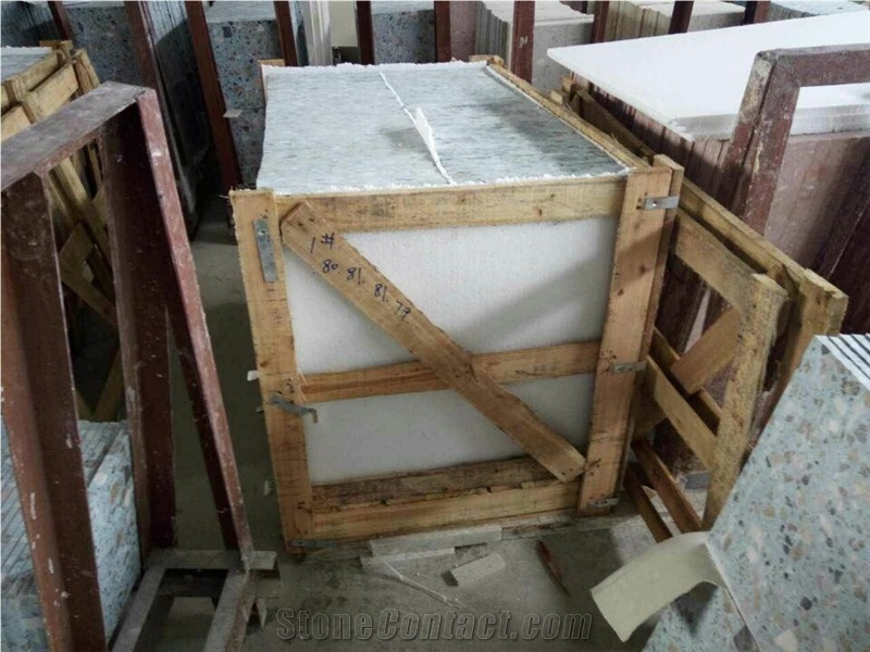 Artificial Granite Big Slab Granite Chinese Artificial Granite Mixed Color Artificial Granite Tiles