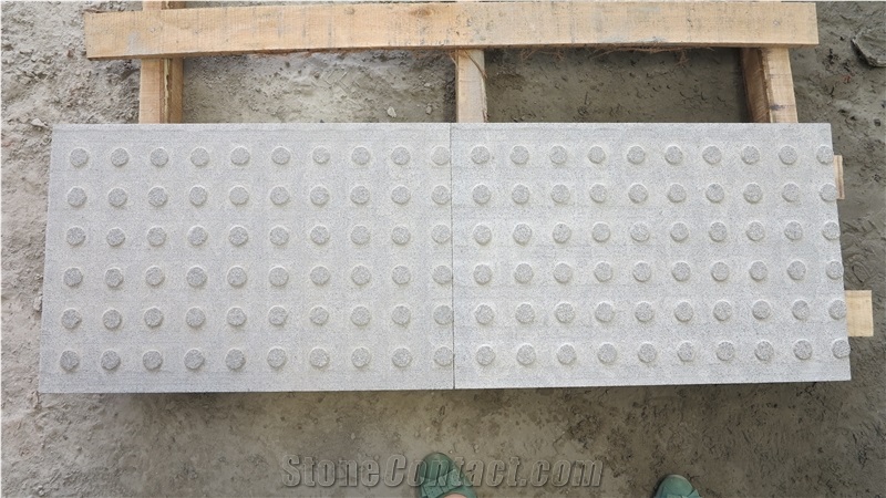 Cheap G603 Grey Granite Blind Stone Tactile Flooring Paving Tile