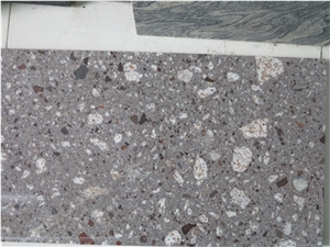 China Pearl Shell Granite Small Slabs, China Lilac Granite