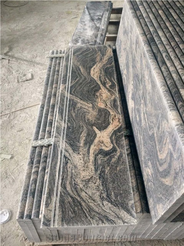 Juparana Pink Granite Stair &Steps Cut to Size Floor Covering