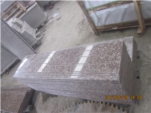 Peach Blossom Pink Granite G687 Stairs Steps