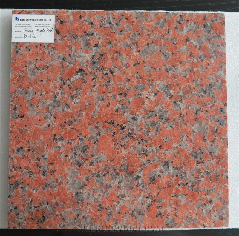 Top Quality China Maple Red G562 Granite, Maple Leaf Red Granite, Feng Ye Hong Granite Tiles Slabs