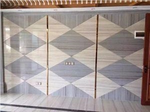 Lay-Out Crystal Wood Grain Marble Wall Tiles,Crystal Serpeggiante,Thassos Wood Marble Polished Slabs& Tiles