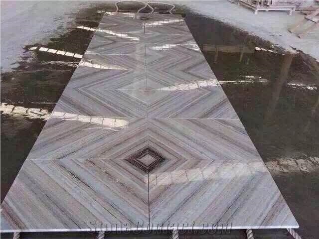 Lay-Out Crystal Wood Grain Marble Wall Tiles,Crystal Serpeggiante,Thassos Wood Marble Polished Slabs& Tiles