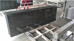 Mongolia Absolute Black Granite Kitchen Countertops Absolute Black Granite Kitchen Worktops,Desk Tops,Island Tops
