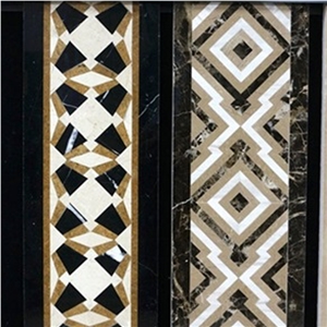 Customized Marble Flooring Design/Marble Floor Design Pictures/Marble Flooring Border Designs/Marble Flooring Border Designs for Hall