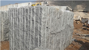 Foam White Granite Block, India White Granite