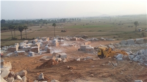 Foam White Granite Block, India White Granite