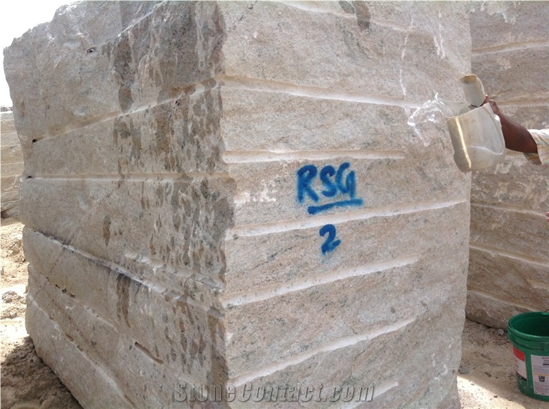 Ghiblee Ivory Granite, Ghibli Ivory Granite Block