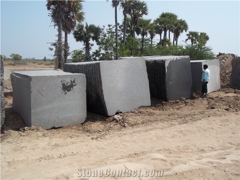 Steel Blue Granite Block