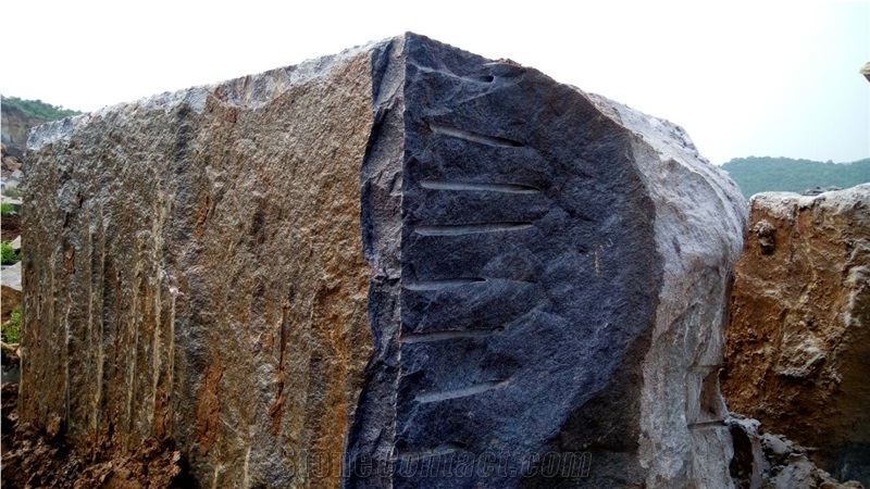 Vizag Blue Granite Block