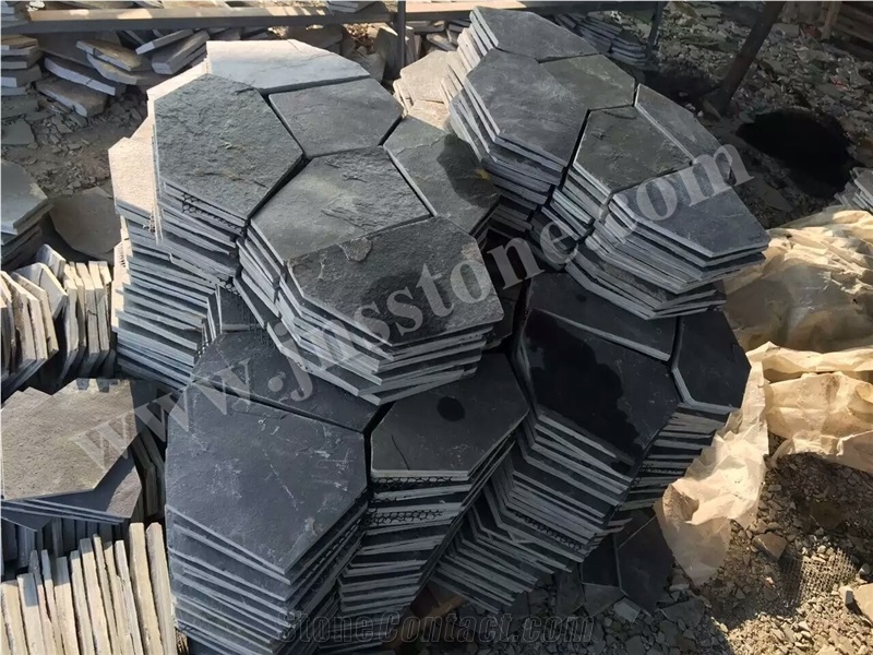 Slate Tiles, Slate Stepping, Black Slate Tiles, Slate Pavers,Patio Stones,Walkway Pavers,Beige Slate,Rusty Slate,Slate Kavalas Flagstone