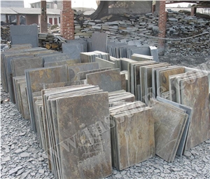 Walkway Pavers,Slate,Slate Kavalas Flagstone,Slate Tiles, Slate Stepping,Black Slate Tiles, Slate Pavers,Patio Stones