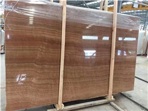 Wooden Red,Red Wood Vein,Wooden Red Marble Tiles&Slabs