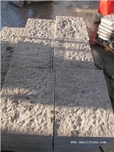 Blocks Stock- Hot Sale G654 Impala Black Granite Cubestone/ Sesame Grey Granite Cobble Stone Pavers/ Garden Stepping Pavements,Exterior Stone,Landscaping Stone