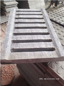 Blocks Stock- Hot Sale G654 Impala Black Granite Cubestone/ Sesame Grey Granite Cobble Stone Pavers/ Garden Stepping Pavements,Exterior Stone,Landscaping Stone