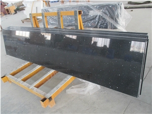 Crystal Black Quartz Kitchen Countertops, Silver Star Black Quartz Surface, Quartz Stone Tops, Quartz Kitchen Island Tops, Black Quartz Workshop Crystal Black Quartz Kitchen Countertops, Silver Star Black Quartz Surface, Quartz Stone Tops, Quartz Kitchen Island Tops, Black Quartz Workshop