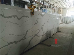 2017 Hot Sale Cheap Calacatta White Quartz Slab 2017 Hot Sale Cheap Calacatta White Quartz Slab