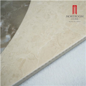 Composite Marble Medallion,Laminated Marble,Casti Grey Marble Waterjet Medallions