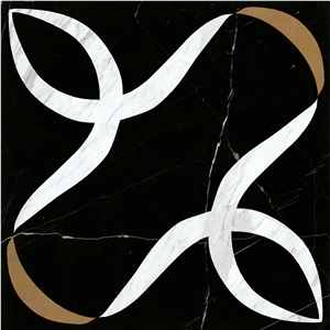 Thin Laminated Modern Marble Flooring Design