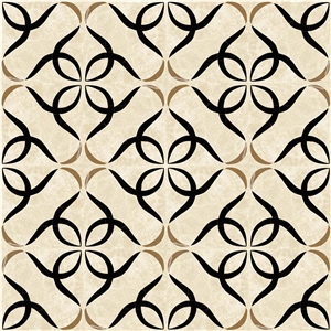 Thin Laminated Modern Marble Flooring Design
