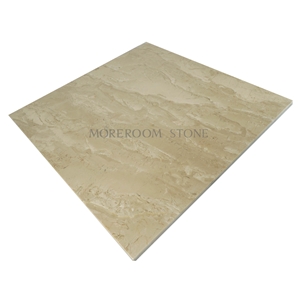Turkish Burdur Beige Porcelain Floor Tiles, Ceramic Tile for Walling and Flooring