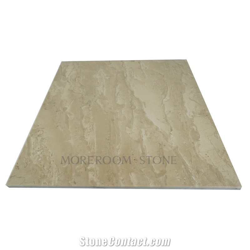 Turkish Burdur Beige Porcelain Floor Tiles, Ceramic Tile for Walling and Flooring