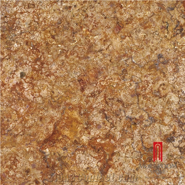Van Gogh Gold Marble Look Porcelain Floor Tile