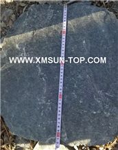 Black Sandstone Stepping Stone/Round Sandstone Stepping Stone/Circle Round Garden Stepping Pavers/Exterior Garden Step Pavers/Black Sandstone Round Pavement/Garden Round Step Paving/Round Floor Pavers