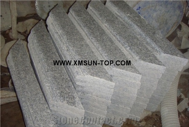 G602 Granite Skirtings/Chinese Sardinia Grey Granite Moldings/Cristallo Grigio Granite Border/Mayflower Snow Granite Window Frame/Plum Blossom White Granite Border Decos/Granite Trim