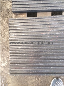 G684 Basalt Tactile Tiles/Black Basalt Tile with Tactile/Blakc Basalt Blind Stone Paver/Black Stone Tactile Tile for Sidewalk/Anti Slip Tile/ Conductive Tile/Fuding Black Pavers/Black Blind Stone
