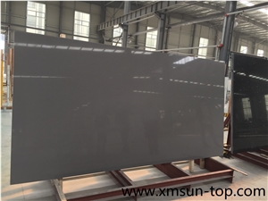 Pure Grey Quartz Stone Slabs/Grey Artificial Quartz Slabs/Single Color Engineered Stone/Grey Manmade Stone Slabs/Quartz Stone for Flooring&Walling/Quartz Stone Panels