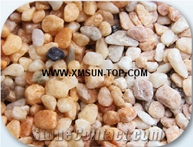 Red Pebbles with Different Size(Machine Cutting)/Poppy Red Pebbles/Round Pebbles/Pebble for Landscaping Decoration/Wall Cladding Pebble/Flooring Paving Pebble