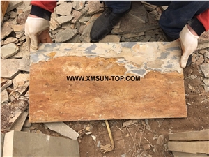 Rusty Slate Tiles(Size:60*30cm)/Rust-Coloured Slate Floor Tiles/Rust Slate Wall Tiles/China Slate Stone for Wall Covering&Wall Cladding/Slate Panels/Slate for Flooring&Floor Covering/Exterior Pavers Rusty Slate Tiles(Size:60*30cm)/Rust-Coloured Slate Floor Tiles/Rust Slate Wall Tiles/China Slate Stone for Wall Covering&Wall Cladding/Slate Panels/Slate for Flooring&Floor Covering/Exterior Pavers