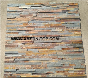 Rusty Slate Waterfall Cultured Stone/Rust Slate Stacked Stone/Multicolor Stackstone/Mixed Color Culture Stone/Thin Stone Veneer/Ledge Stone for Wall Cladding/Garden Waterfall/Pool Warterfall Rusty Slate Waterfall Cultured Stone/Rust Slate Stacked Stone/Multicolor Stackstone/Mixed Color Culture Stone/Thin Stone Veneer/Ledge Stone for Wall Cladding/Garden Waterfall/Pool Warterfall