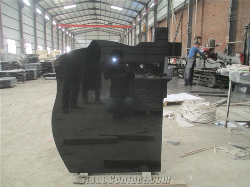 Russia Black Granite Monuments, Black Tombstone,Shanxi Black Granite Monument & Tombstone, Custom Monuments, Headstones