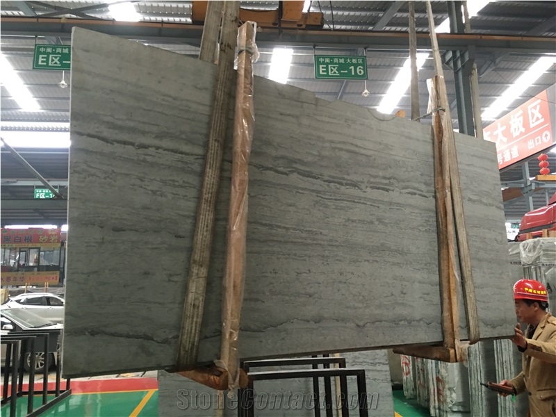 Chinese Silver Wood Slabs for Wall Flooring Tile