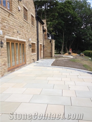 New Paving Stone Tiles - Whitehall Stone Sawn Yorkshire Stone