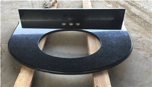 China Absolutely Black Granite Polished Natural Stone Tiles & Big Slabs, Kitchen Countertops,Kitchen Bar Top,Bench Tops, Kitchen Worktops, Manufacturer,Quarry Owner