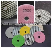 80mm Dry Dimaond Resin Polishing Pad