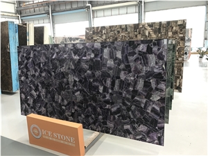 Semi Precious Stone Slabs Tiles/ Fluorite Semi Precious/ Fluorite Gemstone Background Backlit/ Semi Precious Wall Cladding