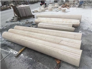 Beige Marble Column, Architectural Columns