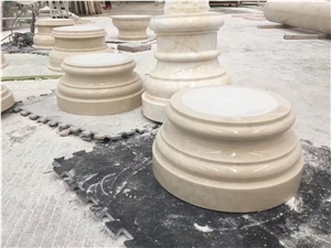 Beige Marble Column, Architectural Columns