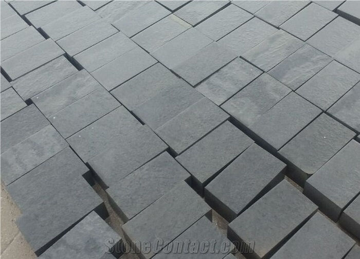 Black Basalt Stone,Paving Tiles,Cobble Stone,Flamed Surface Paving Sets,Cube Stone,Floor Covering,Garden Stepping Pavements,Driveway Paving Stone,Walkway Pavers,Lava Stone,Zhangpu Black